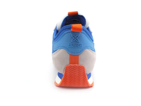 MUNICH Um 34 Sneaker Bluette White Orange 8901034 - Sandrini Calzature e Abbigliamento