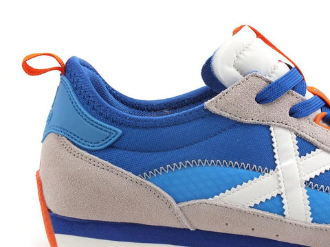 MUNICH Um 34 Sneaker Bluette White Orange 8901034 - Sandrini Calzature e Abbigliamento