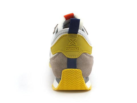 MUNICH Um 35 Sneaker Taupe Blue Orange 8901035 - Sandrini Calzature e Abbigliamento