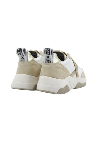 MUNICH Wave 157 Sneaker Donna White Beige Gold 8770157 - Sandrini Calzature e Abbigliamento