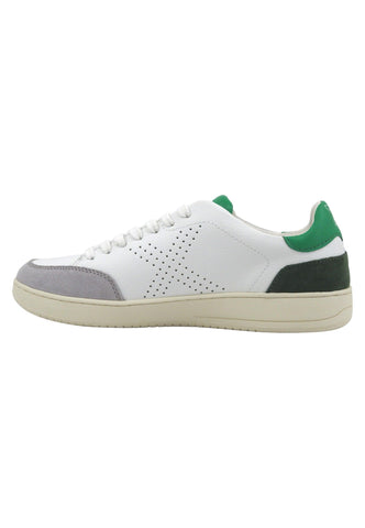 MUNICH X Court 05 Sneaker Uomo White Grey Green 8837005 - Sandrini Calzature e Abbigliamento