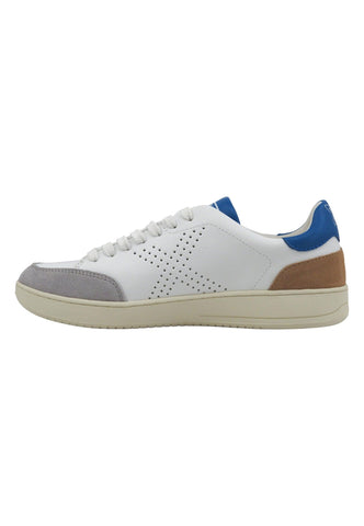 MUNICH X Court 08 Sneaker Uomo White Grey Blue 8837008 - Sandrini Calzature e Abbigliamento