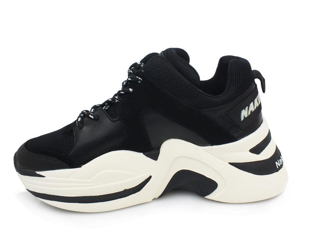 NAKED WOLFE Track Black Off White NWSTRACK - Sandrini Calzature e Abbigliamento