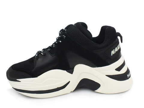 NAKED WOLFE Track Black Off White NWSTRACK - Sandrini Calzature e Abbigliamento