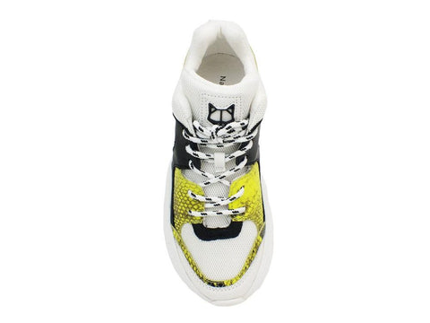 NAKED WOLFE Track White Neon Snake NWSTRACK - Sandrini Calzature e Abbigliamento