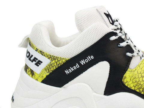 NAKED WOLFE Track White Neon Snake NWSTRACK - Sandrini Calzature e Abbigliamento