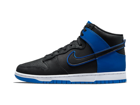 NIKE DUNK HIGH SE SNEAKER CAMO BLACK ROYAL BLUE DD3359 001