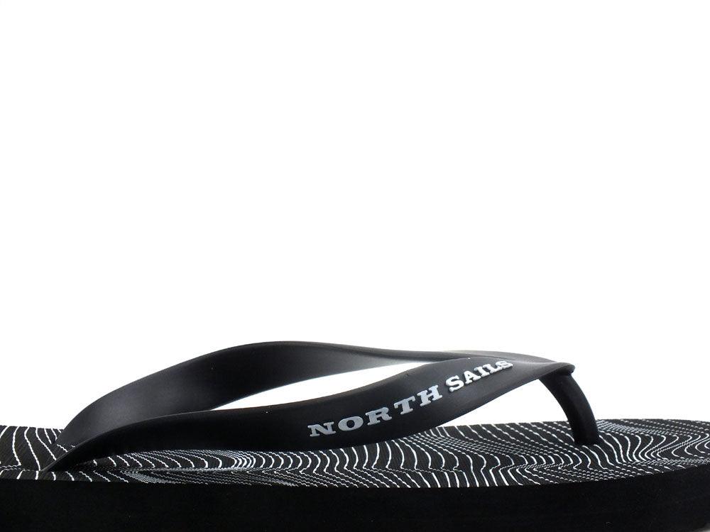NORTH SAILS Ciabatta Infradito Gomma Black Nero SANDYOPTICAL081 - Sandrini Calzature e Abbigliamento