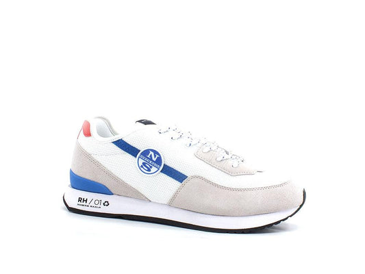 NORTH SAILS Sneaker Running Logo White Bianco HORIZON-RH-01 - Sandrini Calzature e Abbigliamento