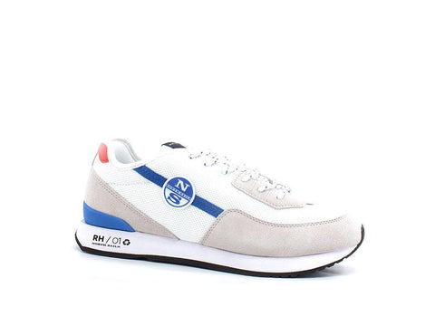 NORTH SAILS Sneaker Running Logo White Bianco HORIZON-RH-01 - Sandrini Calzature e Abbigliamento