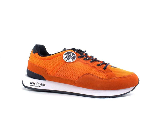 NORTH SAILS Sneaker Running Suede Orange Arancione HITCH-RW-04 - Sandrini Calzature e Abbigliamento