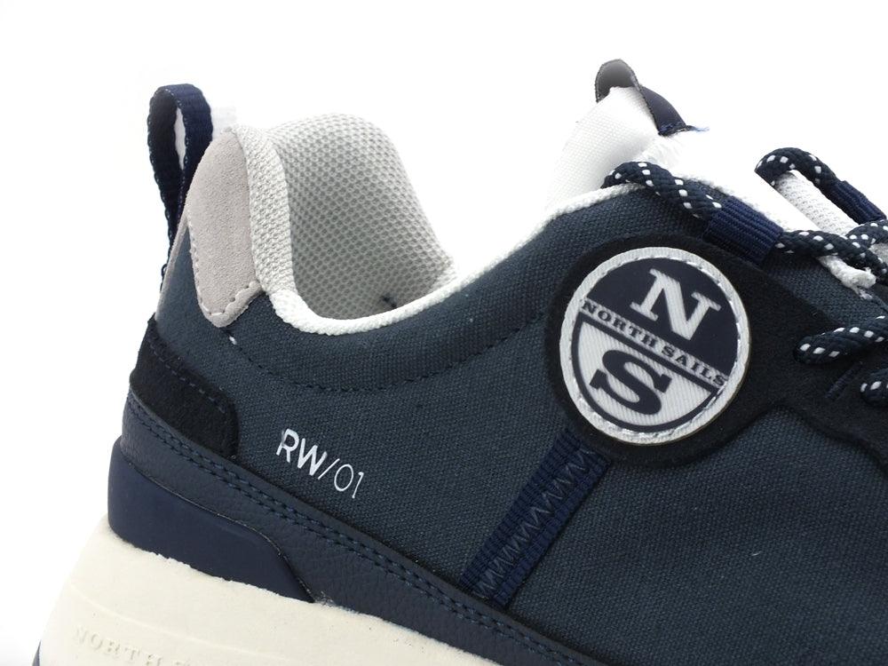NORTH SAILS Sneaker Running Uomo Navy RW-01BASE005 - Sandrini Calzature e Abbigliamento