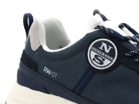 NORTH SAILS Sneaker Running Uomo Navy RW-01BASE005 - Sandrini Calzature e Abbigliamento