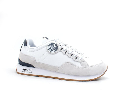 NORTH SAILS Sneaker Running Uomo White RW-04FIRST047 - Sandrini Calzature e Abbigliamento