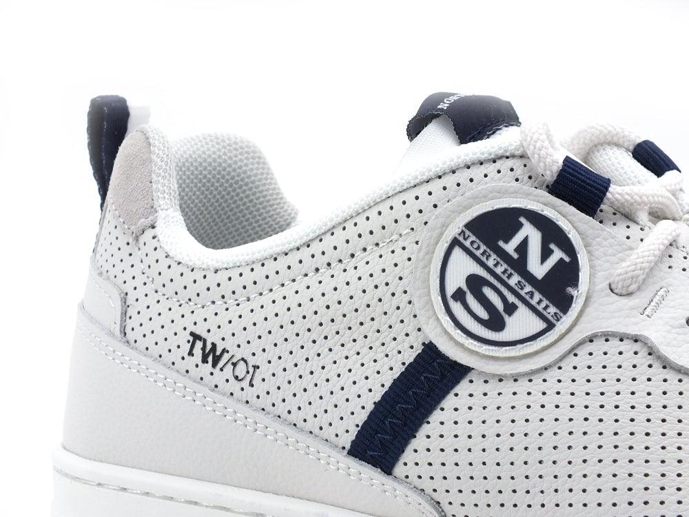 NORTH SAILS Sneaker Uomo Traforata White TW-01PREMIUM008 - Sandrini Calzature e Abbigliamento