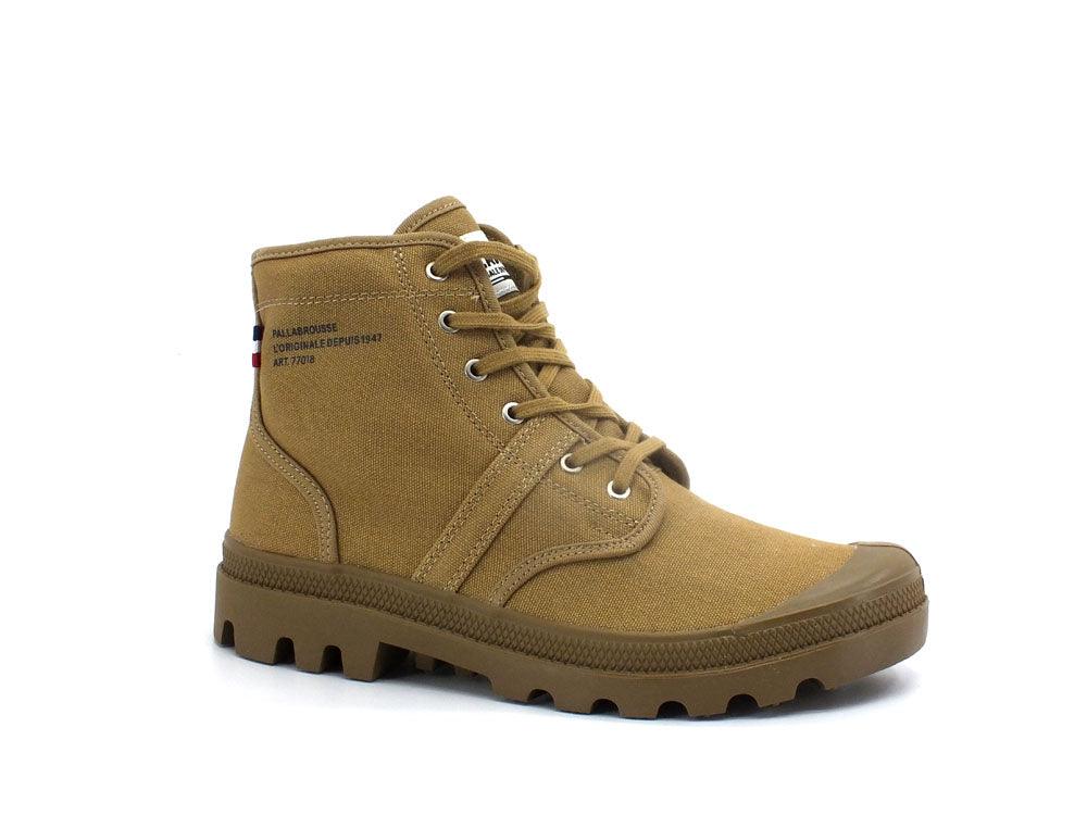 PALLADIUM Pallabrose Anfibio Tessuto Olive Verde 77018-307 - Sandrini Calzature e Abbigliamento