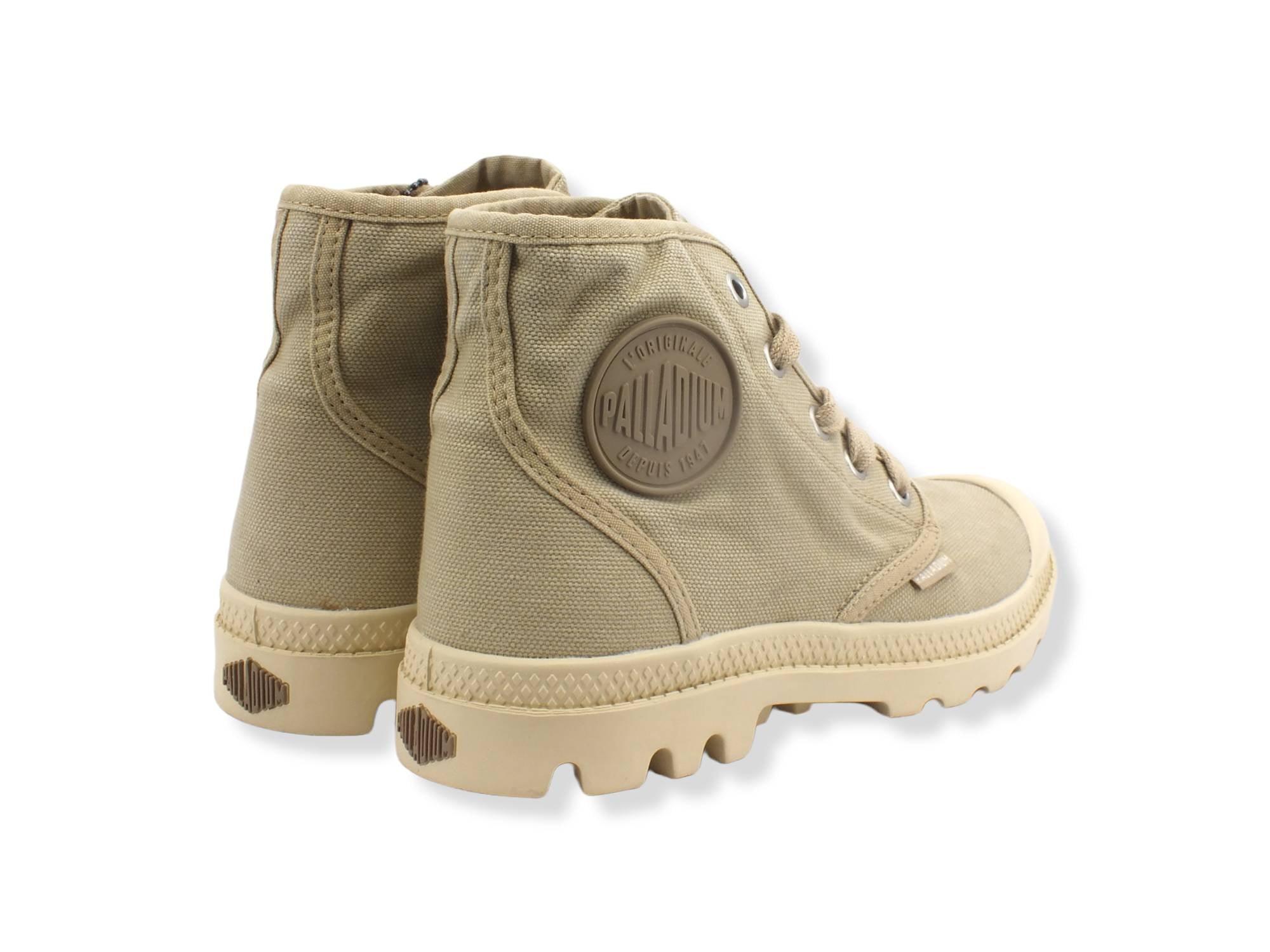 PALLADIUM Pampa Hi Anfibio Donna Beige Sahara Ecru 92352-238 - Sandrini Calzature e Abbigliamento