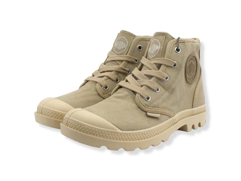 PALLADIUM Pampa Hi Anfibio Donna Beige Sahara Ecru 92352-238 - Sandrini Calzature e Abbigliamento