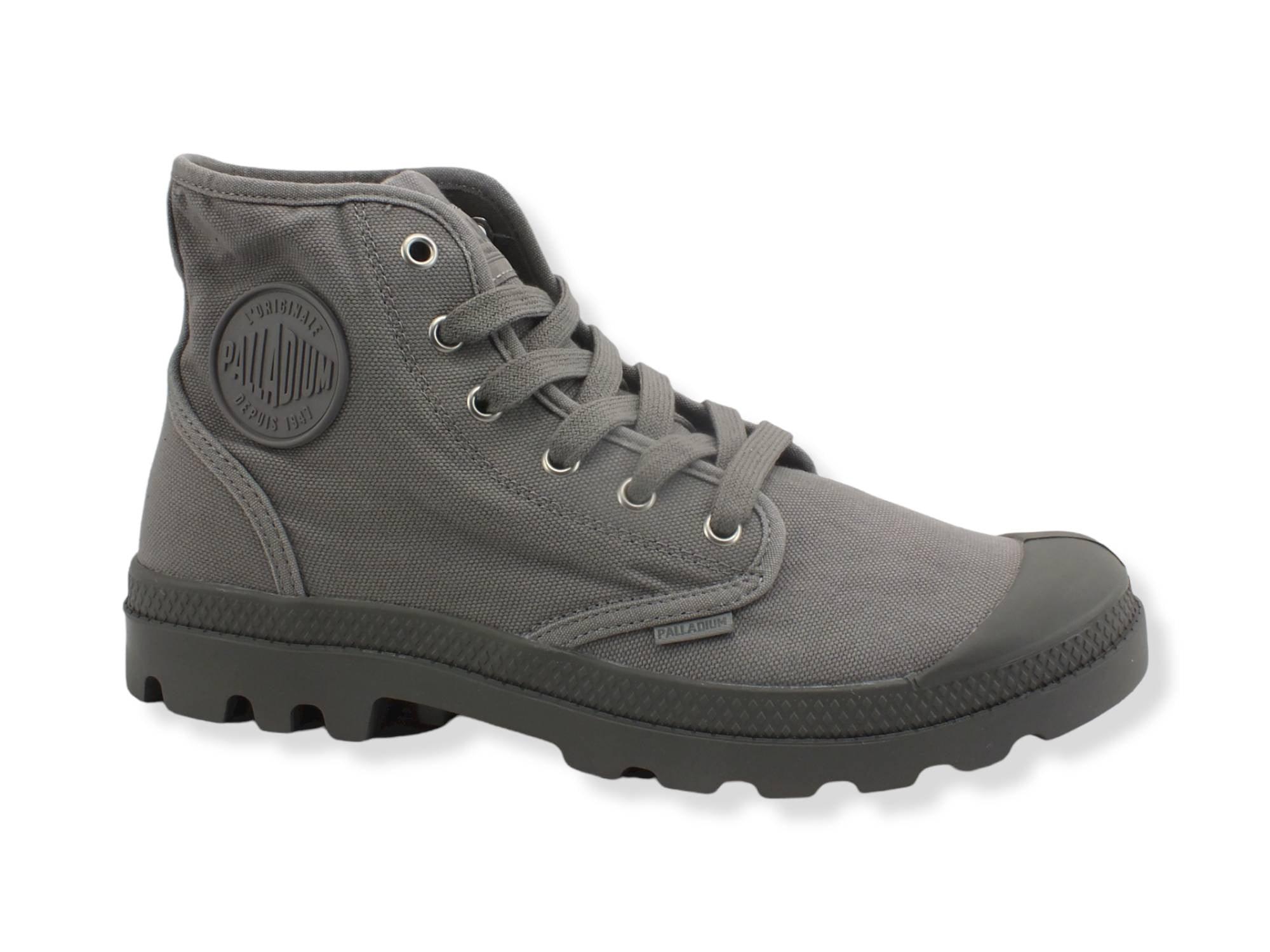 PALLADIUM Pampa Hi Anfibio Uomo Gray Flannel 02352-071 - Sandrini Calzature e Abbigliamento