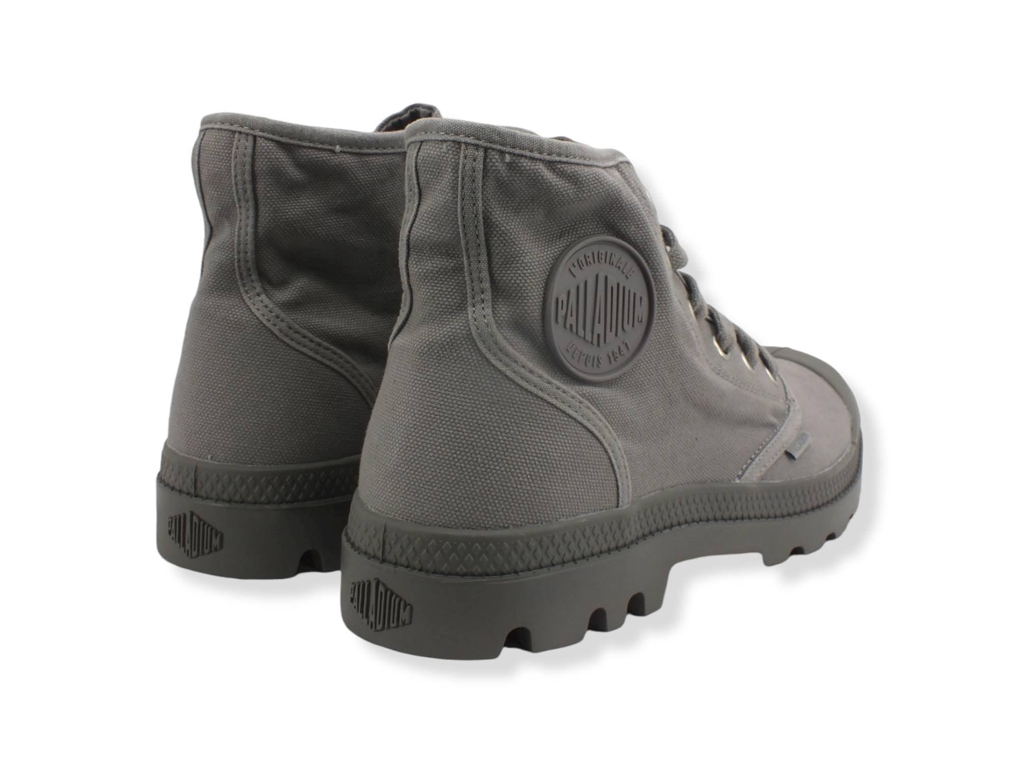 PALLADIUM Pampa Hi Anfibio Uomo Gray Flannel 02352-071 - Sandrini Calzature e Abbigliamento