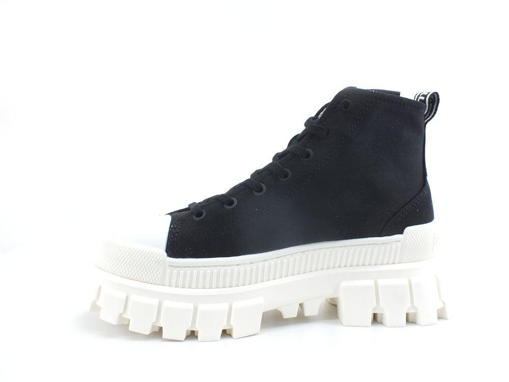 PALLADIUM Revolt Hi Tx Anfibio Carrarmato Nero 97242-016 - Sandrini Calzature e Abbigliamento