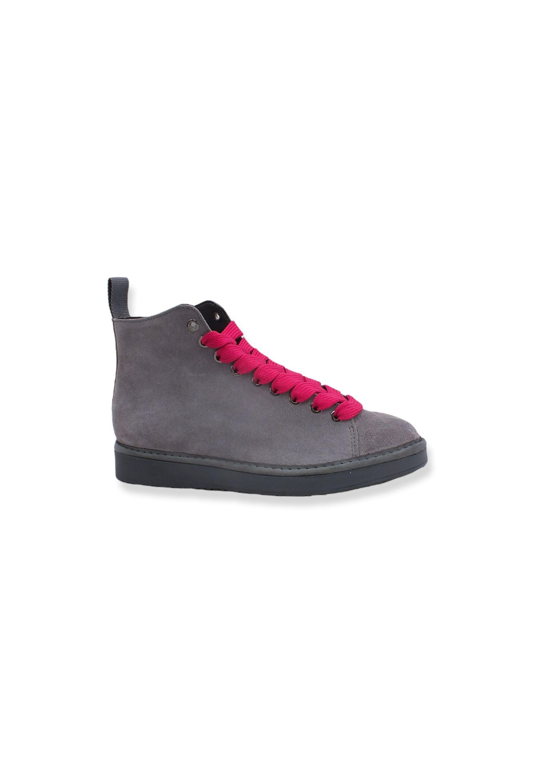 PAN CHIC Ancke Boot Sneaker Donna Grey Fuchsia P01W1400200005 - Sandrini Calzature e Abbigliamento