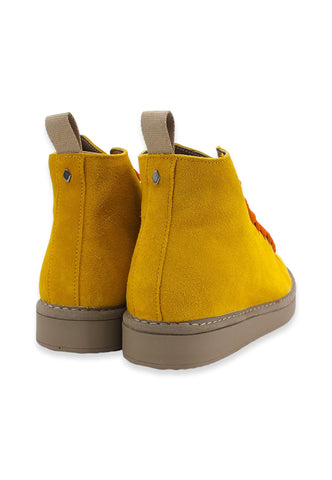 PAN CHIC Ankle Boot Sneaker Donna Giallo Citron Burnt Orange P01W1400200005 - Sandrini Calzature e Abbigliamento