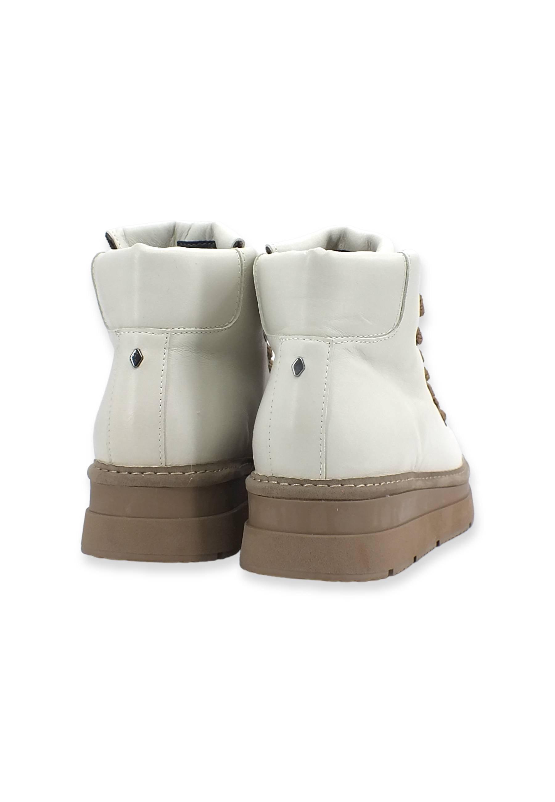 PAN CHIC Ankle Boot Sneaker Donna Hi White P89W2202300314 - Sandrini Calzature e Abbigliamento