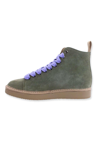 PAN CHIC Ankle Boot Sneaker Donna Military Green Urban Violet P01W1400200005 - Sandrini Calzature e Abbigliamento