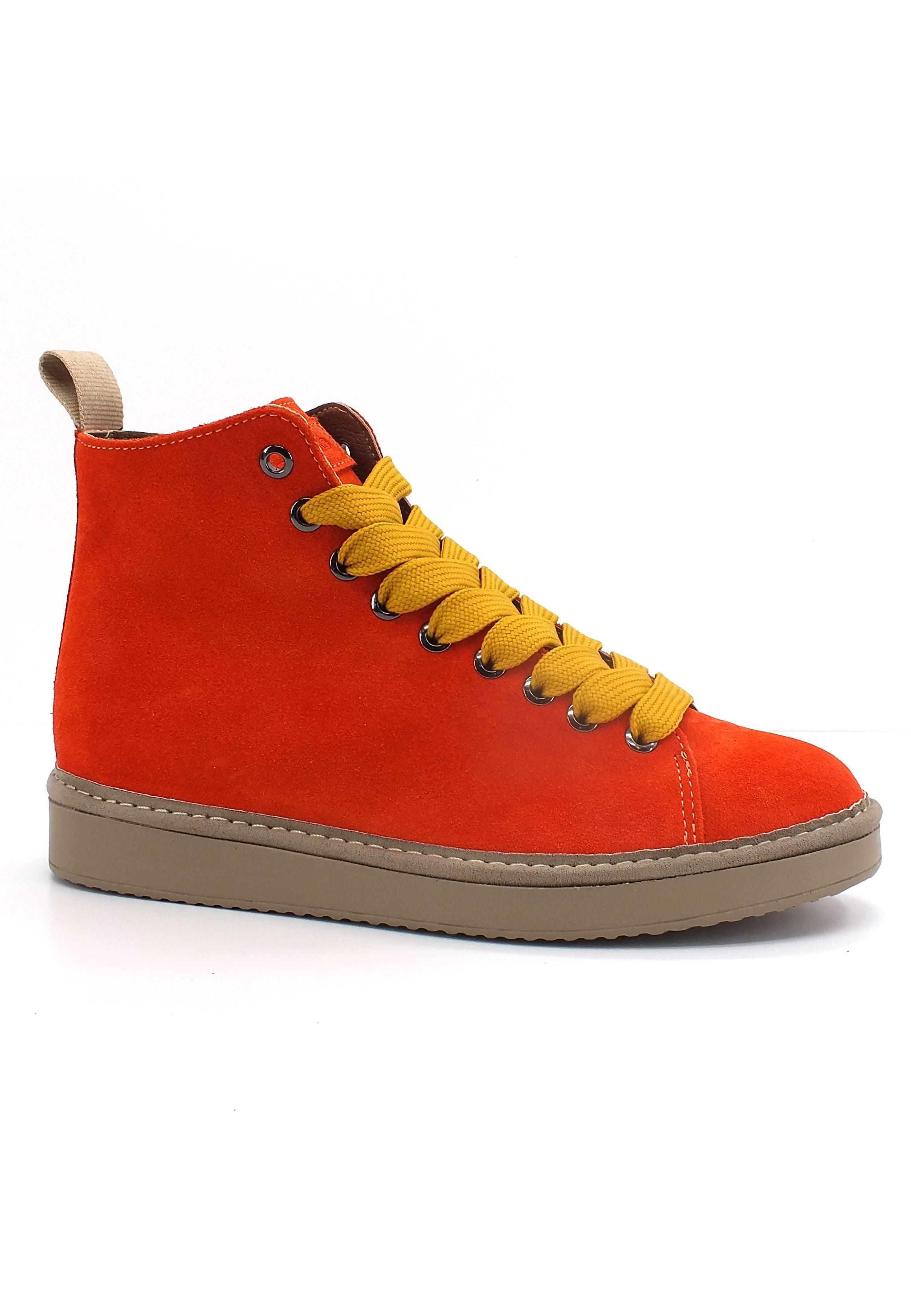 PAN CHIC Ankle Boot Sneaker Donna Orange Yellow P01W1400200005 - Sandrini Calzature e Abbigliamento