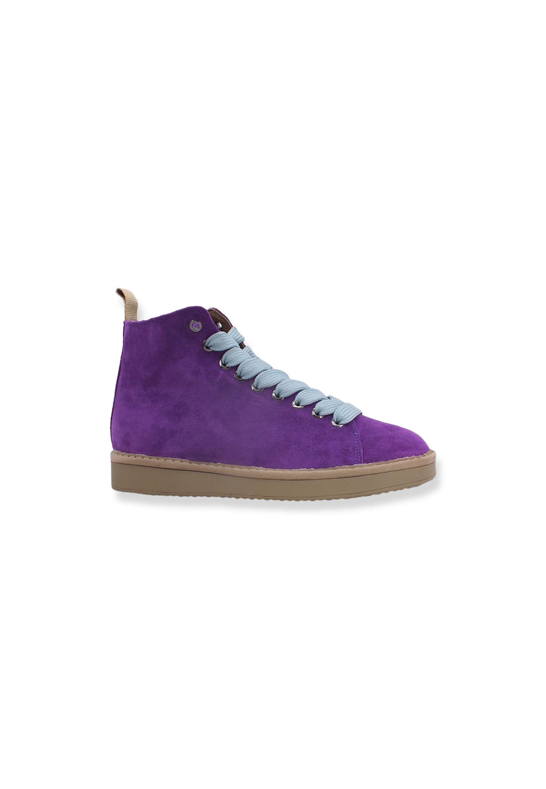 PAN CHIC Ankle Boot Sneaker Donna Violet Azure P01W1400200005 - Sandrini Calzature e Abbigliamento