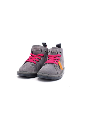 PAN CHIC Ankle Boot Sneaker Pelo Bimbo Grey Fuchsia P01K1400200006 - Sandrini Calzature e Abbigliamento