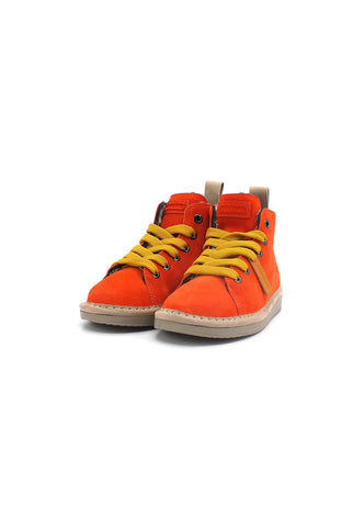 PAN CHIC Ankle Boot Sneaker Pelo Bimbo Orange Yellow P01B1400200006 - Sandrini Calzature e Abbigliamento