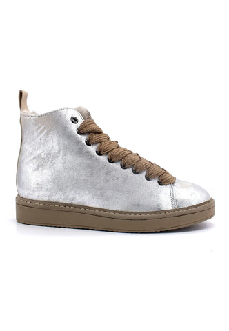 PAN CHIC Ankle Boot Sneaker Pelo Donna Silver P01W1400200318 - Sandrini Calzature e Abbigliamento