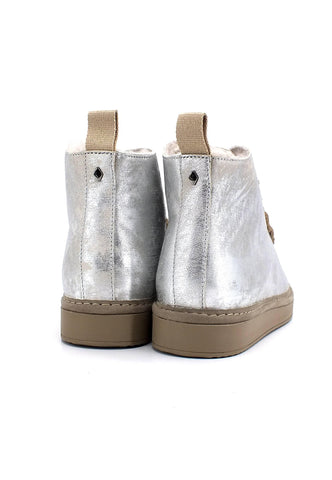 PAN CHIC Ankle Boot Sneaker Pelo Donna Silver P01W1400200318 - Sandrini Calzature e Abbigliamento