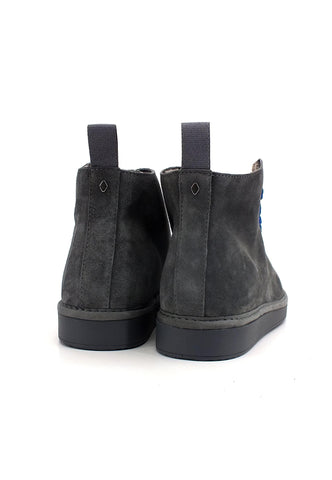 PAN CHIC Ankle Boot Sneaker Pelo Uomo Anthracite Electric Blue P01M1400200006 - Sandrini Calzature e Abbigliamento