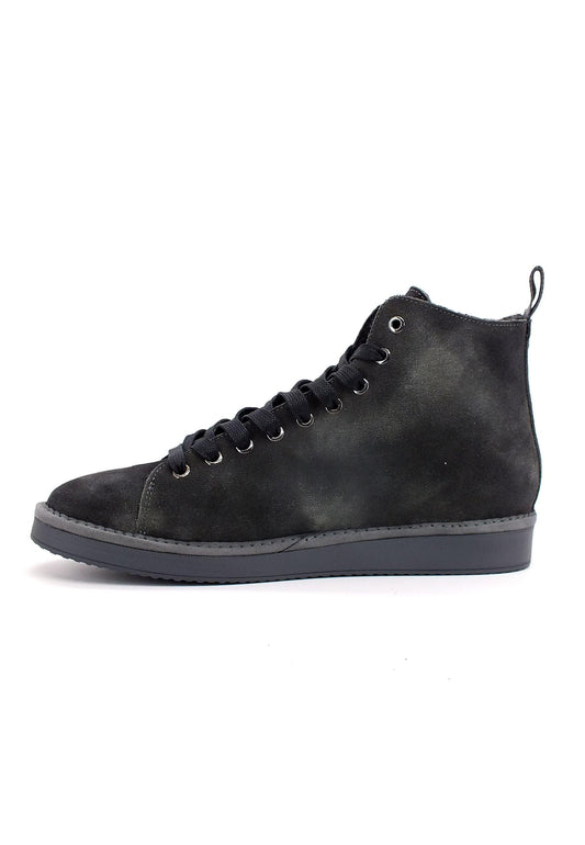 PAN CHIC Ankle Boot Sneaker Pelo Uomo Anthracite P01M1400200300 - Sandrini Calzature e Abbigliamento