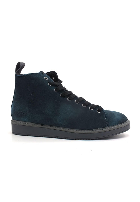 PAN CHIC Ankle Boot Sneaker Pelo Uomo Blu Cobalt P01M1400200300 - Sandrini Calzature e Abbigliamento