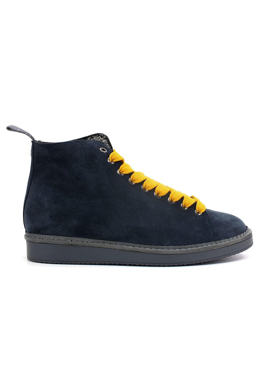 PAN CHIC Ankle Boot Sneaker Pelo Uomo Cobalt Grey P01M1400200006 - Sandrini Calzature e Abbigliamento