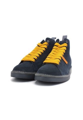 PAN CHIC Ankle Boot Sneaker Pelo Uomo Cobalt Grey P01M1400200006 - Sandrini Calzature e Abbigliamento