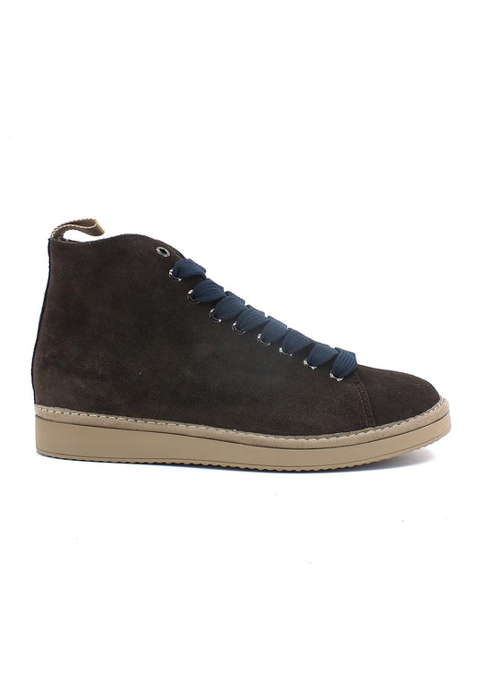 PAN CHIC Ankle Boot Sneaker Pelo Uomo Ebony Cobalt P01M1400200006 - Sandrini Calzature e Abbigliamento