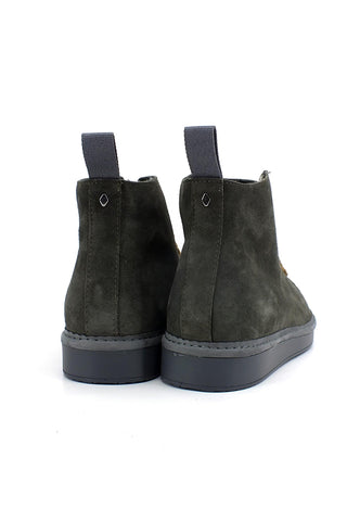 PAN CHIC Ankle Boot Sneaker Pelo Uomo Khaki Walnut P01M1400200006 - Sandrini Calzature e Abbigliamento