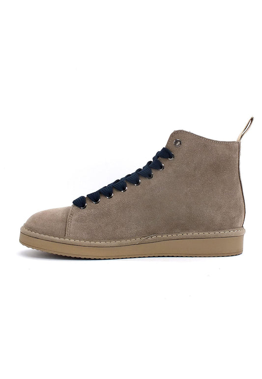 PAN CHIC Ankle Boot Sneaker Pelo Uomo Walnut Cobalt P01M1400200006 - Sandrini Calzature e Abbigliamento