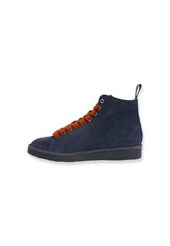 PAN CHIC Ankle Boot Sneaker Uomo Dark Blu Burnt Orange P01M1400200005 - Sandrini Calzature e Abbigliamento