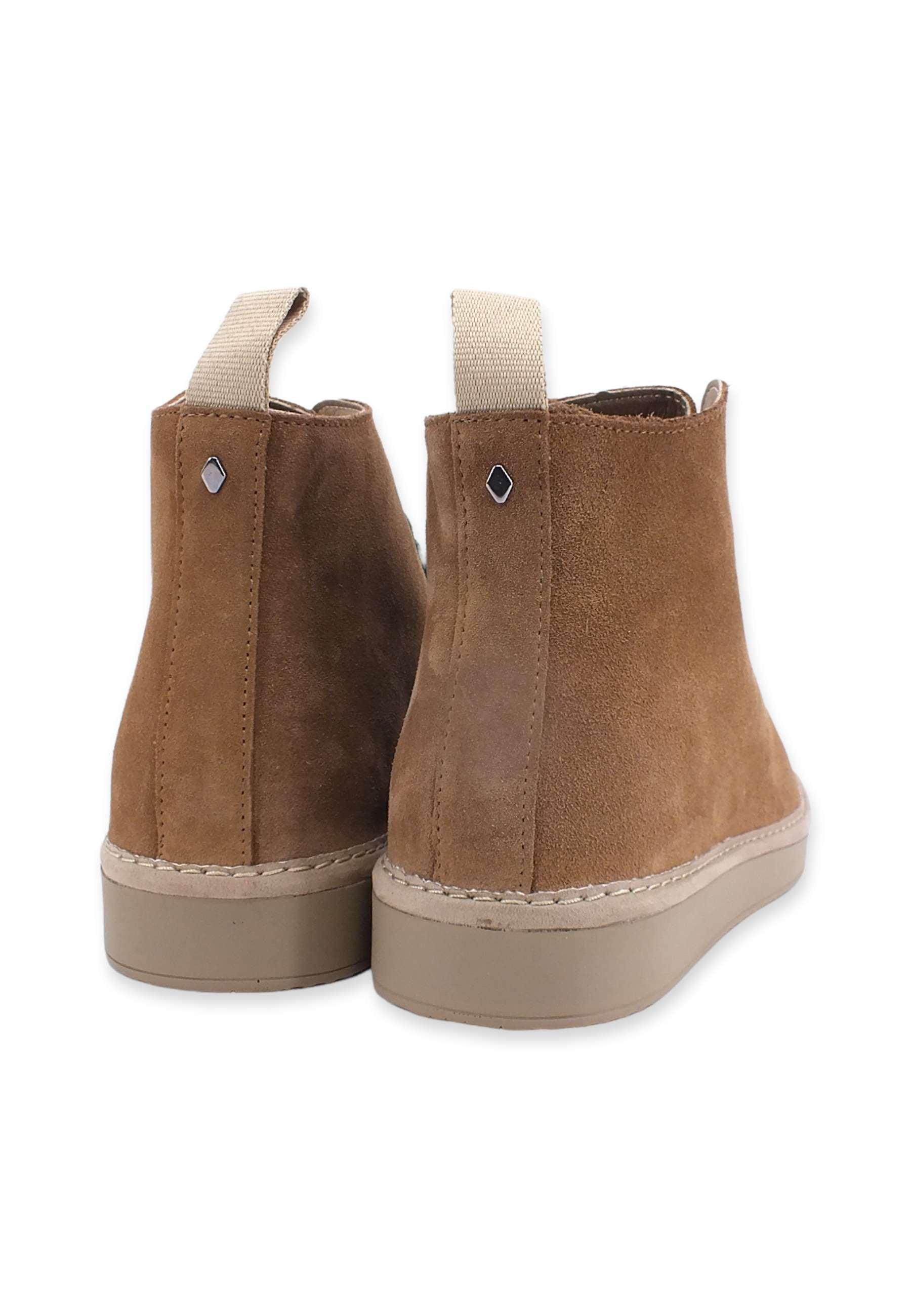 PAN CHIC Ankle Boot Sneaker Uomo Marrone Toffee Petrol P01M1400200005 - Sandrini Calzature e Abbigliamento