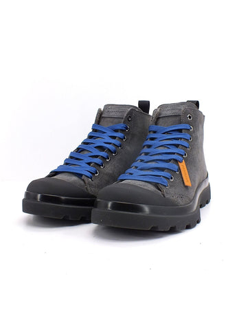 PAN CHIC Ankle Boot Stivaletto Uomo Anthracite Electric Blue P03M1503700017 - Sandrini Calzature e Abbigliamento