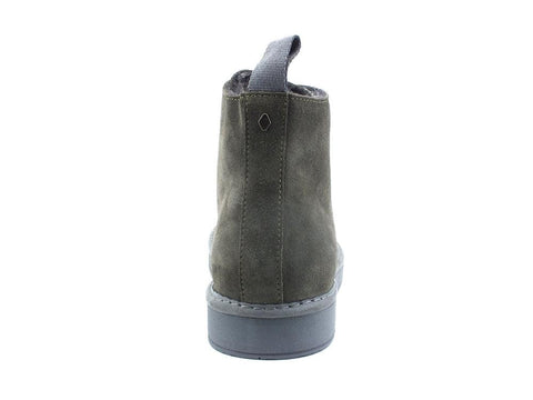 PAN CHIC Ankle Boot Suede Sneaker Pelo Khaki Yellow P01M1400200006 - Sandrini Calzature e Abbigliamento