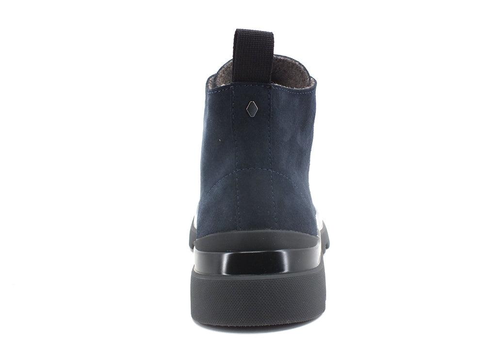PAN CHIC Ankle Boot Suede Sneaker Stivaletto Cobalt Grey P03M1503700017 - Sandrini Calzature e Abbigliamento
