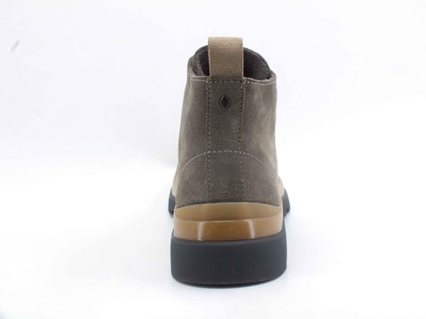 PAN CHIC Ankle Boot Suede Stivaletto Pelo Stone Brown Red P03M1503700017 - Sandrini Calzature e Abbigliamento