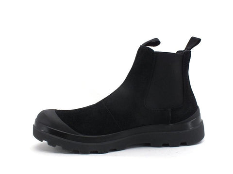 PAN CHIC Beatle Boot Suede Stivaletto Elastici Black P03W1900300005 - Sandrini Calzature e Abbigliamento